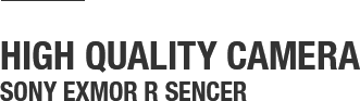 High Quality Camera Sony Exmor r Sencer